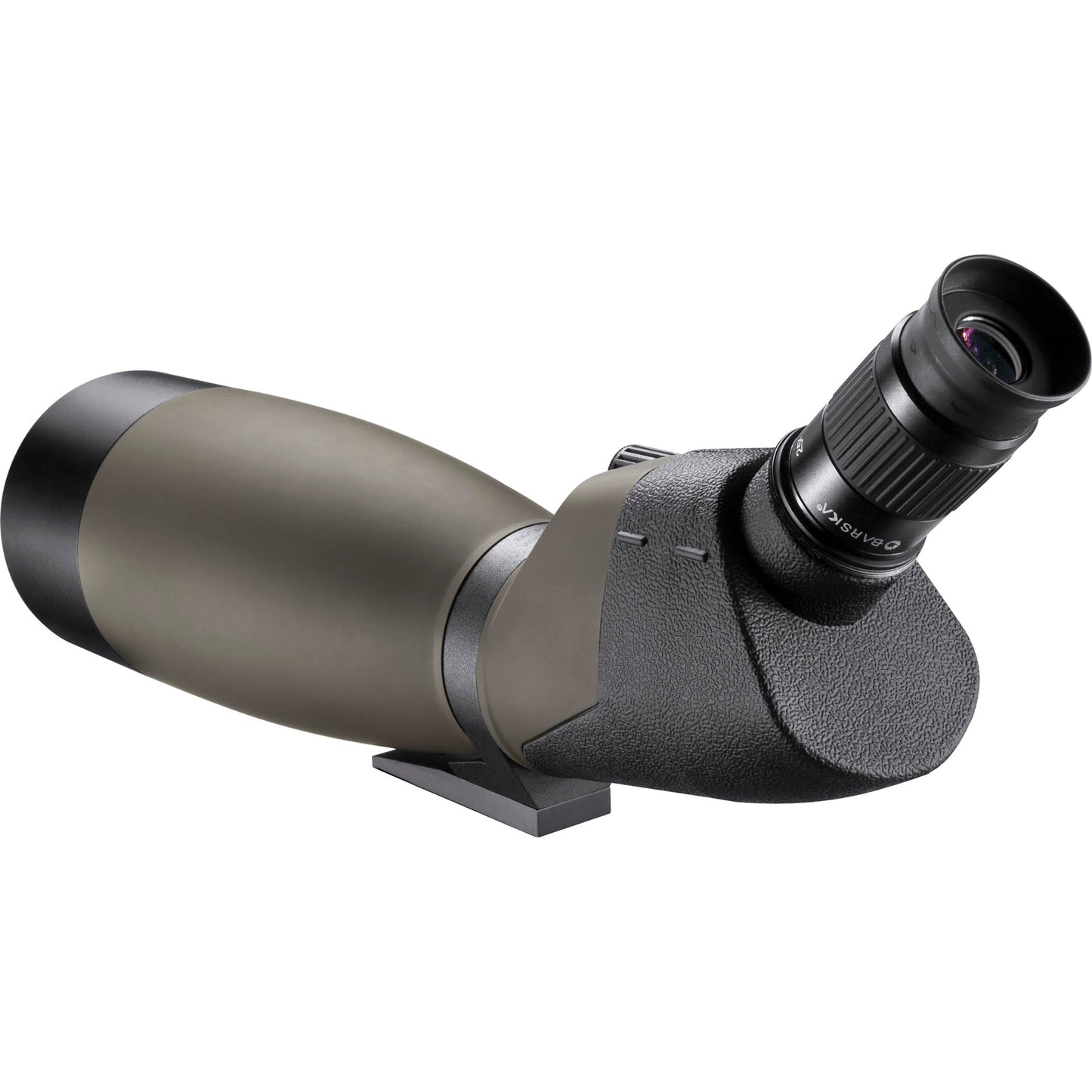 Barska Blackhawk 25-75x100 Angled Spotting Scope – Waterproof, Fogproof, Green Lens, Tripod Included – for Bird Watching, Hunting, Target Shooting, Travel & Outdoor Sports