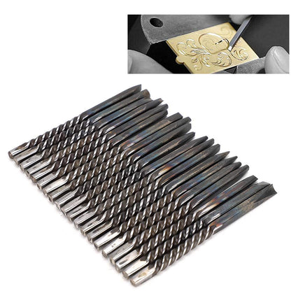 Professional Metal Chisel for Jewelry, Jewelry Anvil Chisel Tools for Metal Engraving & Carving, Hammer Jewelry Processing Tools for Jewelry Carving Jewelry Processing Jewelry Making Engrave Tool Kit