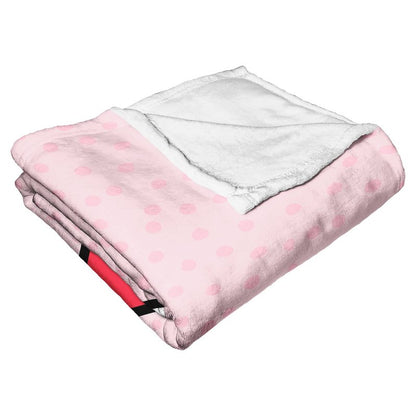 Northwest Hello Kitty Silk Touch Throw Blanket, 50" x 60", Candy Cane