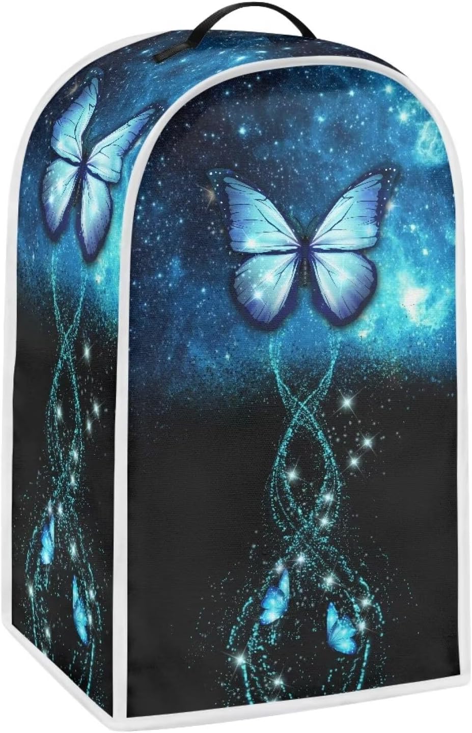 Blue Butterfly Print Blender Dust Cover, Kitchen Appliance Cover for Stand Mixer, Keep Your Kitchen Clean