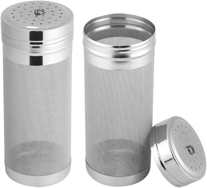 Stainless Steel Mesh Beer Filter, 300 MICRONs Brew Filter, Dry Filter, Hop STRAINser Cartridge for Homebrew Beer and