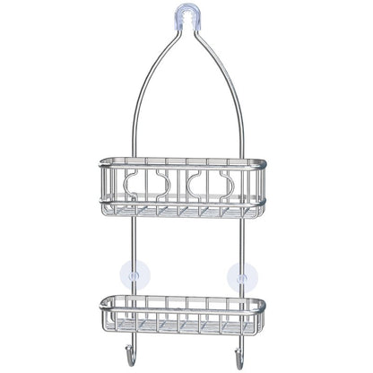 Simple Houseware Stainless Steel Bathroom Hanging Shower Head Caddy Organizer (24 x 10.2 x 4.25 inches)
