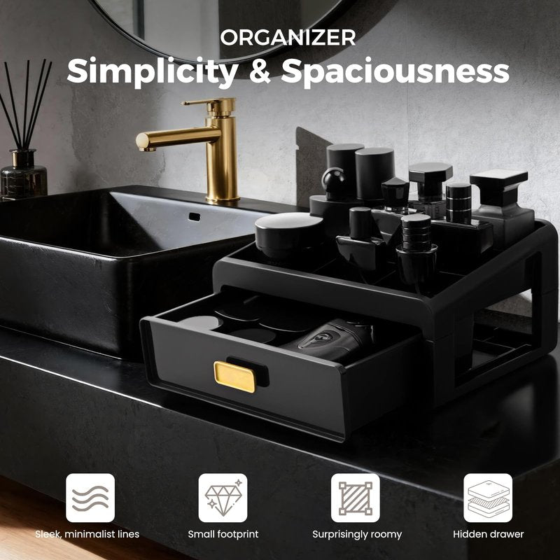 UJQSUN Cologne Organizer,Bathroom Organizer Countertop,Dresser Organizers,Perfume Tray,Under Sink Organizer,Cologne Stand,Perfume Holder,Colognes Stand for Men,Mens Organizers,Gifts for Men
