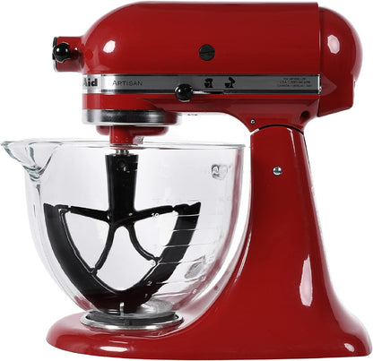 New Metro Design Beater Blade Metal TH-MR for KitchenAid 4.5-5 Qt Tilt-head Stand Mixer, Red