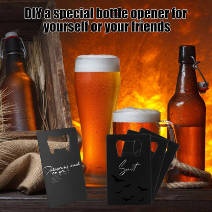 ABuff 60PCS Credit Card Bottle Opener Stainless Steel Beer Bottle Opener for Wallet Pocket, Pocker Cap Opener for Wedding Party Groomsmen Bridesmaid Gifts