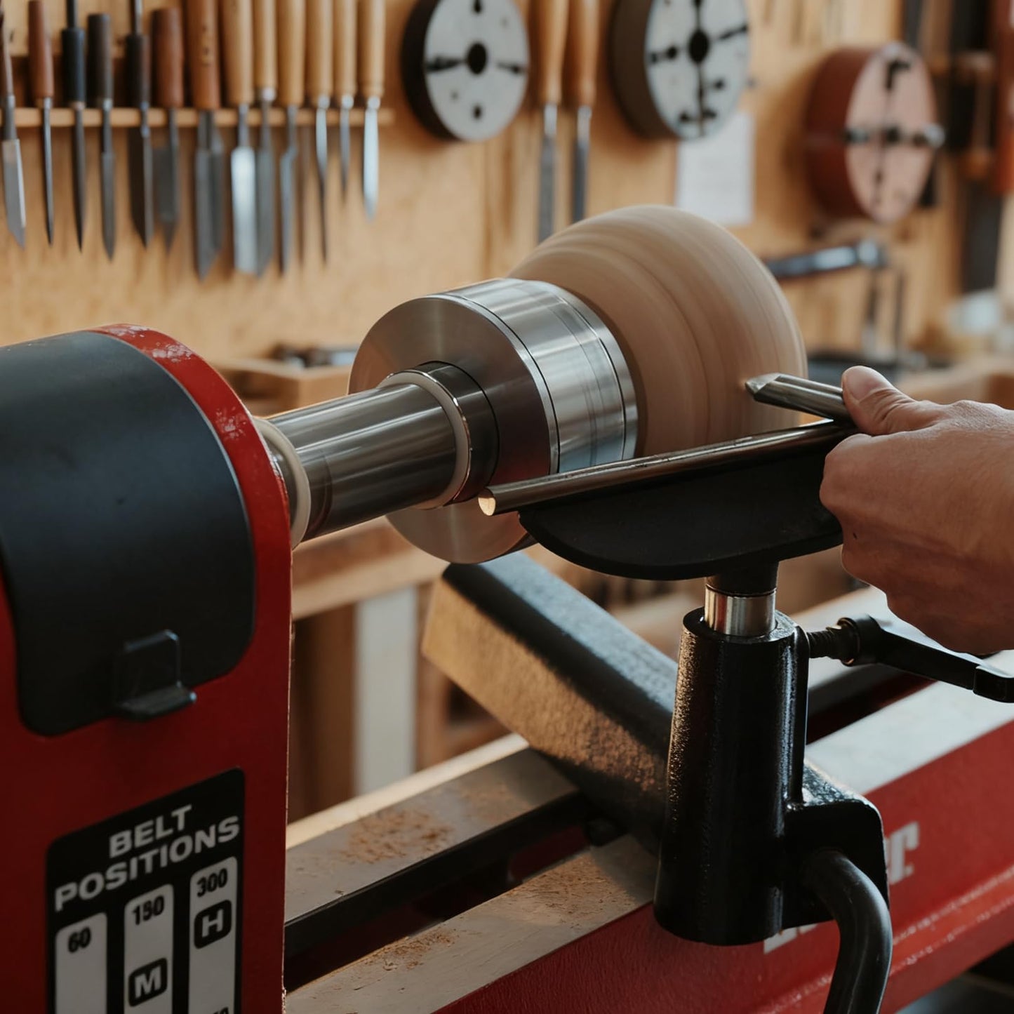 Wood Lathe Spindle Extenders with Thread 1-1/4"x8TPI, Move Your Chuck or Faceplate an Additional 3” Away From Lathe Headstock, Woodturning Tools.