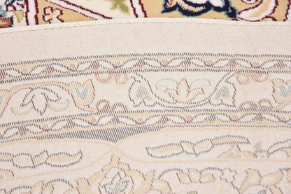 Unique Loom Narenj Collection Area Rug - Adams (10' Round Ivory/Burgundy)