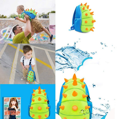yisibo Kids Dinosaur Backpack Toddler Backpack Waterproof Preschool Travel Schoolbag Backpack for Kindergarten Bookbags Boys Girls 2-7 Years