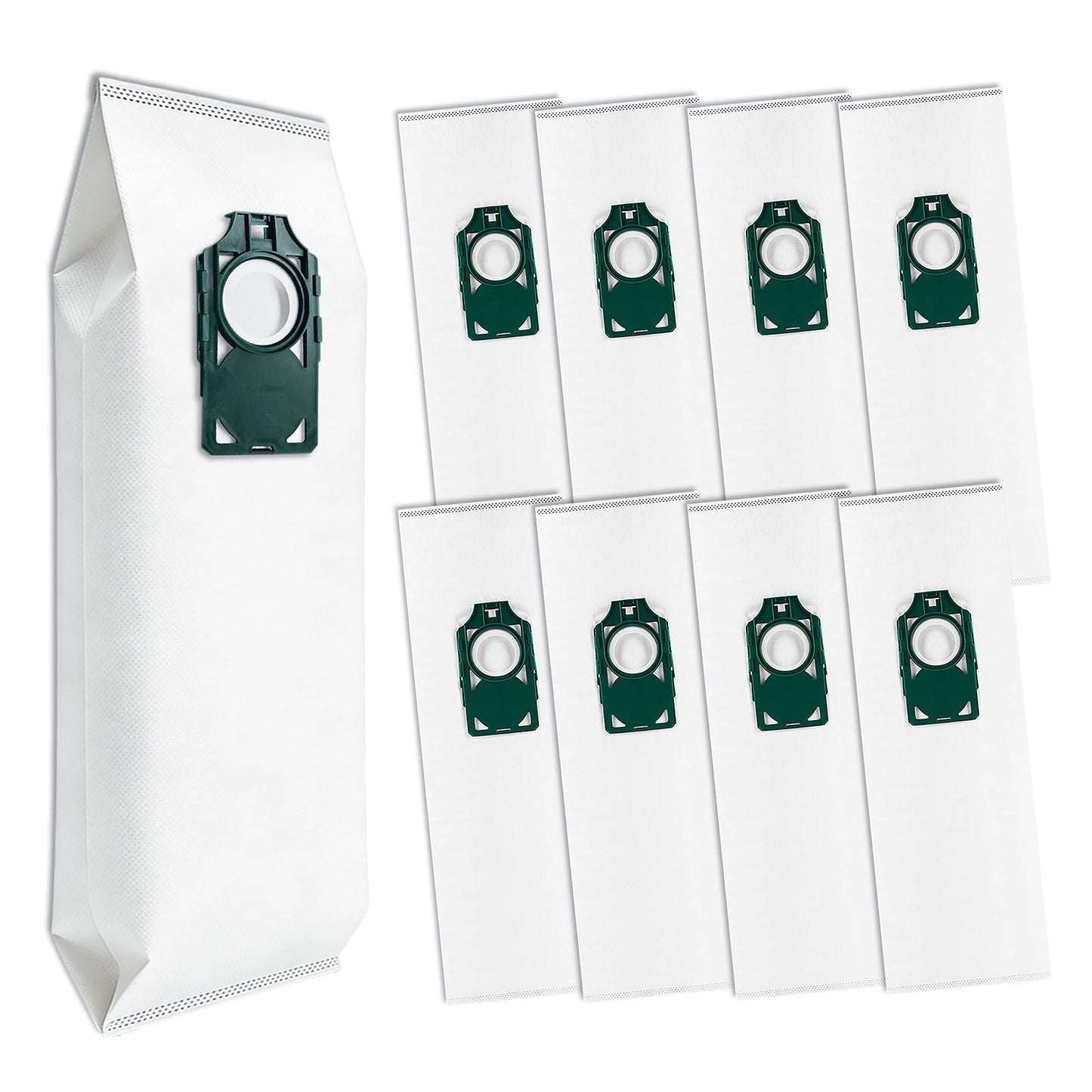 Gudotra 9 Pack Replacement HEPA RLH-6 Vacuum Bags for Riccar SupraLite R10S R10D R10O R10SAND Simplicity Freedom R10S R10D S10P S10SAND Upright Vacuums Cleaner