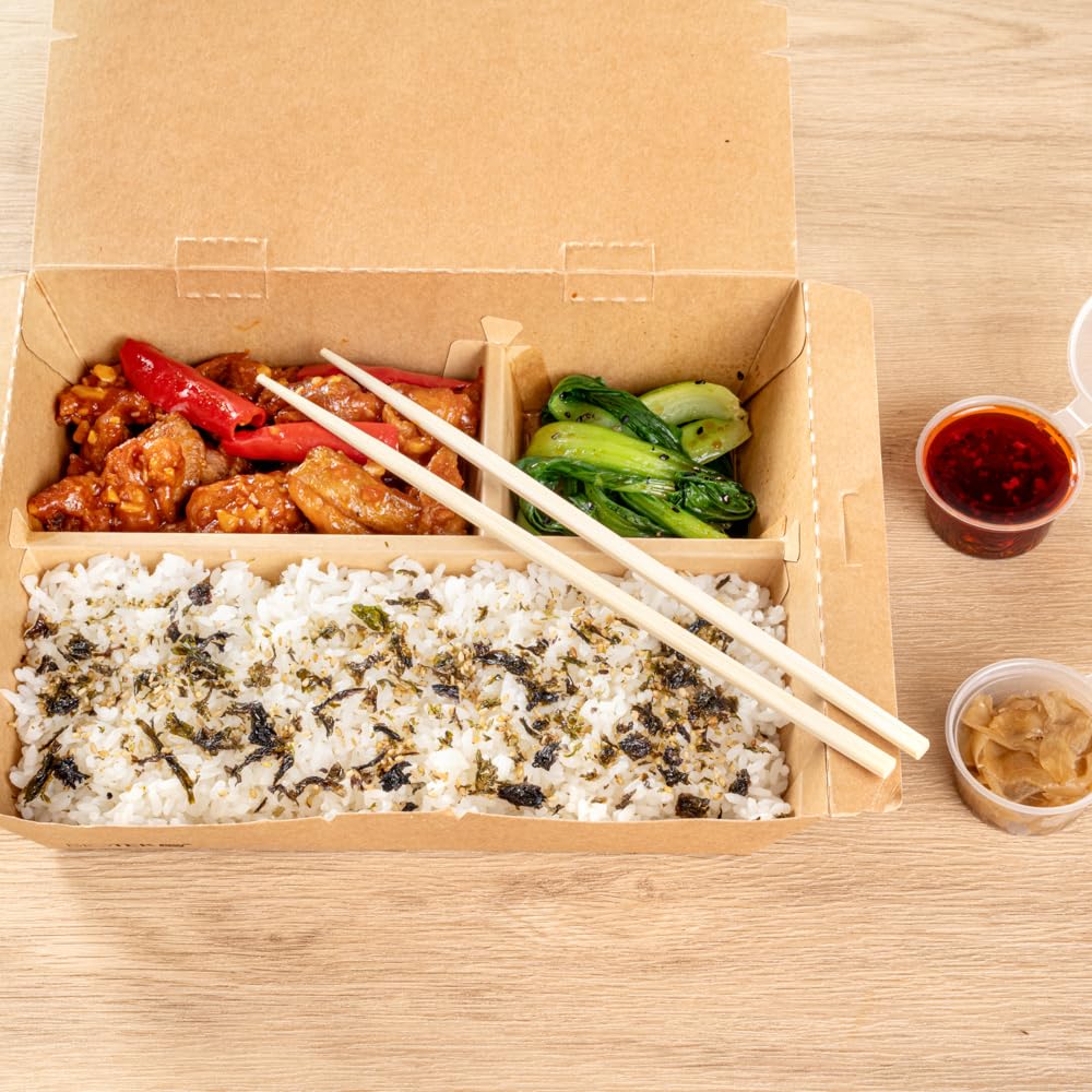 Restaurantware-Bambuddha 9.5 Inch To Go Chopsticks, 100 Durable Bamboo Chopsticks - With Paper Band, Bamboo Premium Chopsticks, For All Kinds Of Foods, Ideal For Cafes And Restaurants