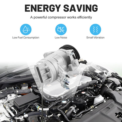New AC Air Condition Compressor with Clutch for Ford F-150 3.5L 3.7L 2011-2014, for Ford Expedition 2015-2017,for Lincoln Navigator 2015-2017