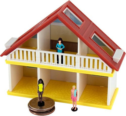 Barbie Malibu Dreamhouse - World's Smallest Dollhouse for Imaginative Play | Compact Design