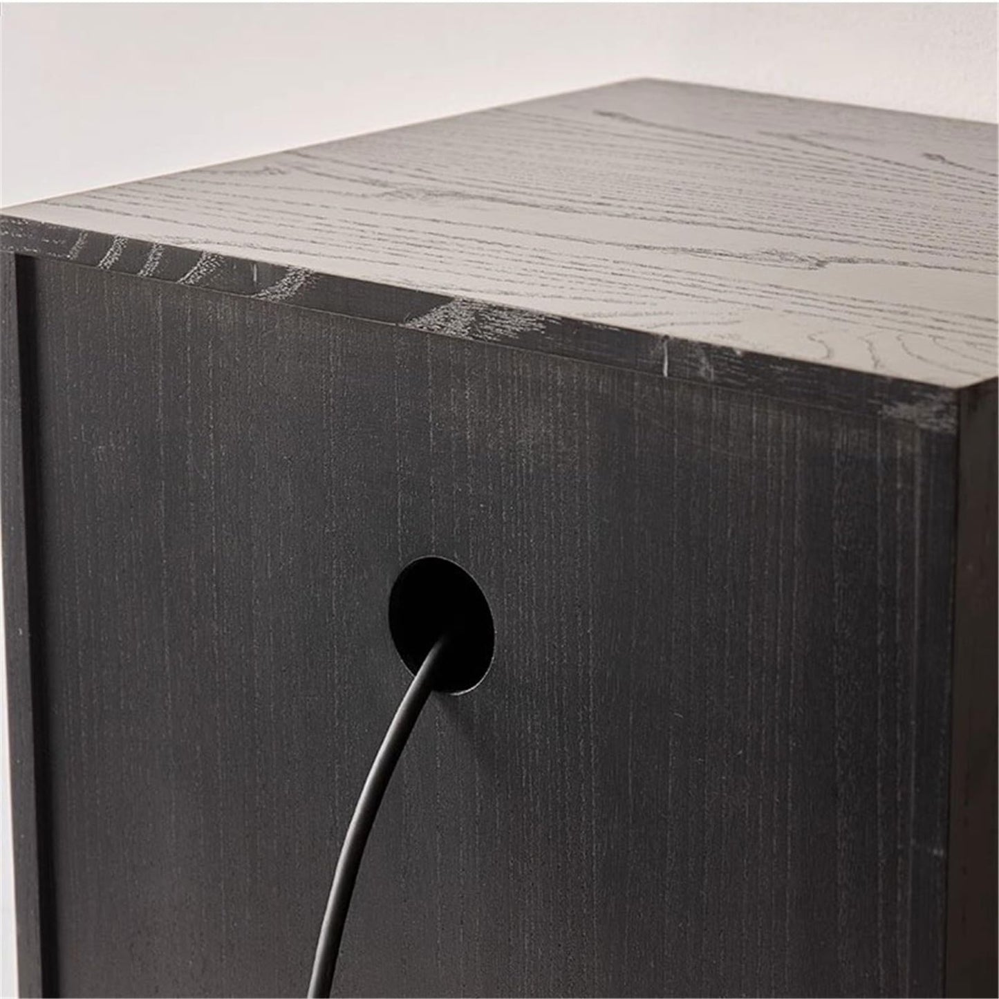 XJOYSL7921 DVD Storage Storage Rack Multi-functional Vinyls Record Storage Cabinet Wooden Display End Table for Living Room Bedroom CD Rack Tower