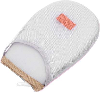 Zerodeko Mini Steamer Sponge Pad for Clothes, Garment Steamer Mitt, Shirt Steamer, Ironing Table Mesh Ironing Board.