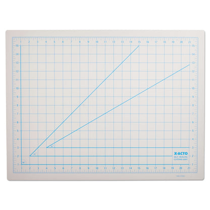 X-ACTO Self-Healing Cutting Mat, Non-Stick Bottom, Gray, 18x24 Inches