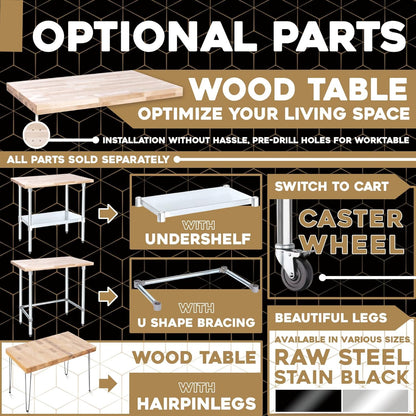 DuraSteel 30x60 Butcher Block Countertop - Maple Solid Wood Workbench for Kitchen, Restaurant, Cabinet, Desk Top, Wood Board, Large Counter Cutting Island Long, Bakery Worktable Dough - Table Top Only