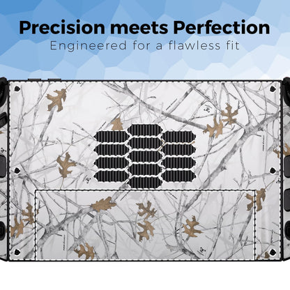 Gaming Skin Compatible with Lenovo Legion Go 2 (2025) - Conceal Snow - Premium 3M Vinyl Protective Wrap Decal Cover - Easy to Apply | Crafted in the USA by MightySkins