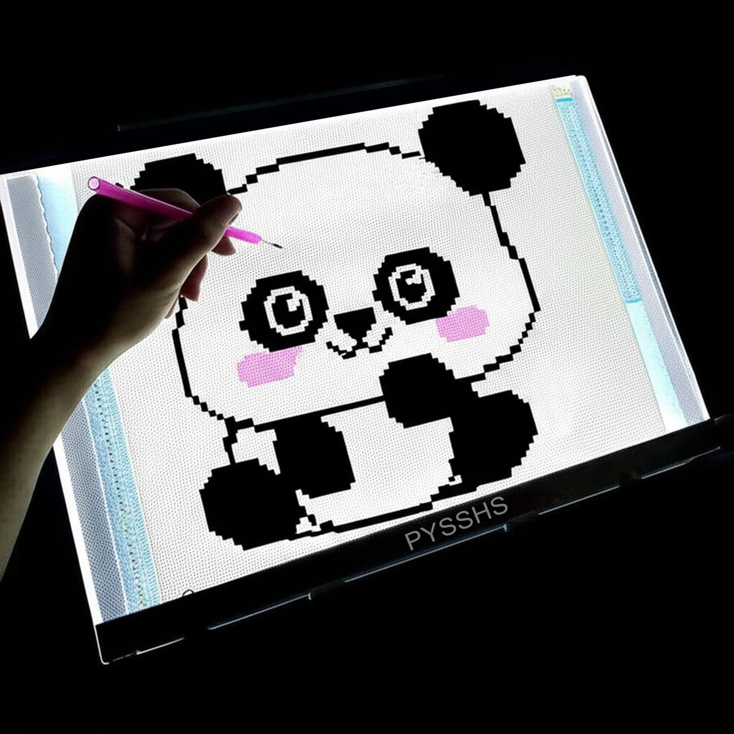 Large A2 LED Light Pad for Diamond Art Painting & Tracing, USB-Powered Light Board with 3 Brightness Levels - Includes Clips & Painting DIY Tools Kit