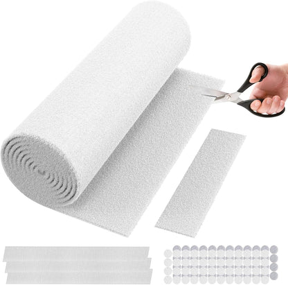 20" 90" 8 48Pcs x Cut to Size Air Filter Material, MERV Triple Air Vent Filters, HVAC Furnace Filters Kit Vent Filter