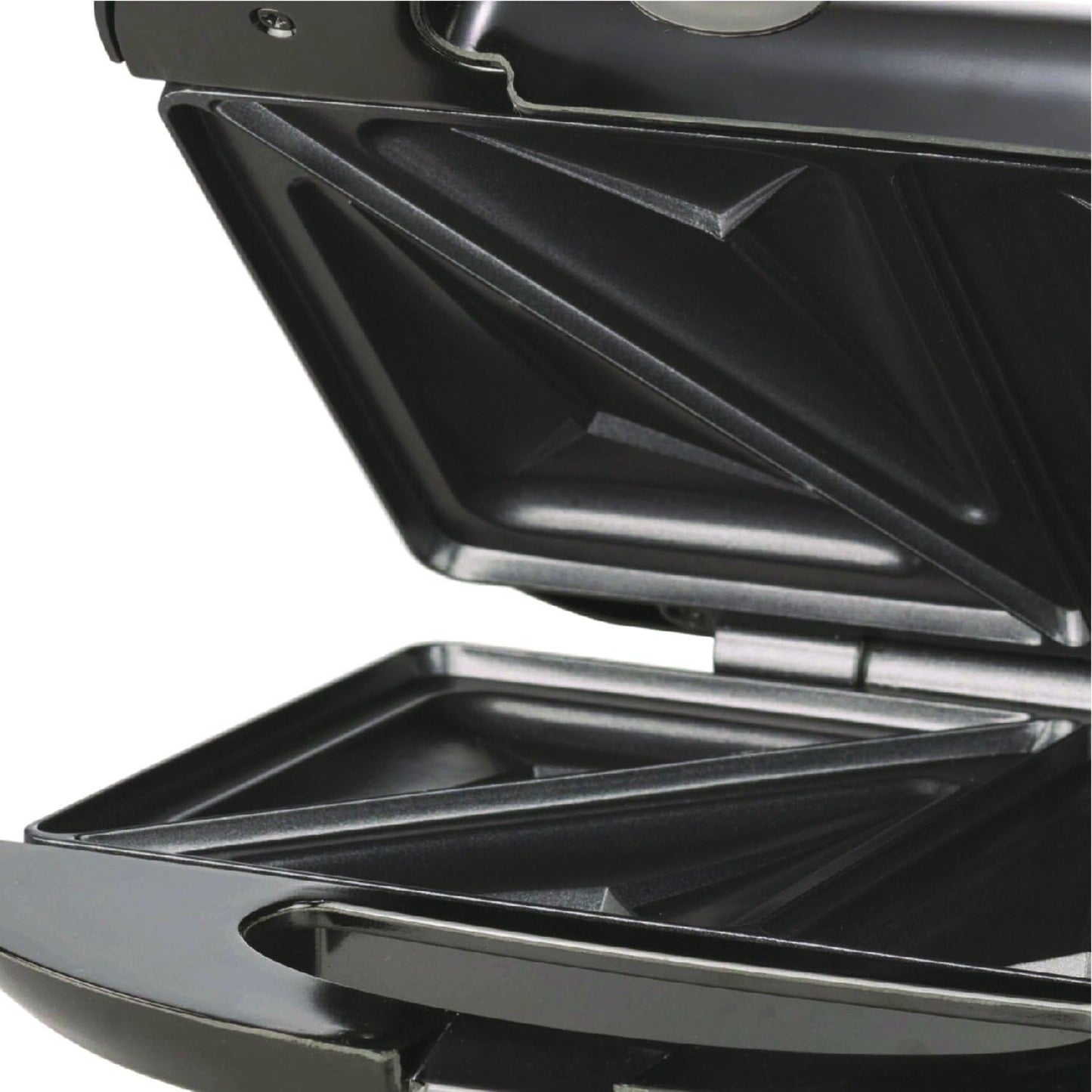Brentwood Compact Dual Sandwich Maker, Non-Stick, Black Color