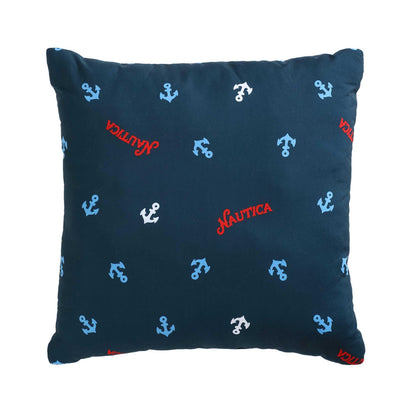 Nautica Kids - Finnian Whales Navy Kids Comforter Set, Soft Bedding with Matching Shams & Throw Pillow, 4-Piece, Navy, Full/Queen
