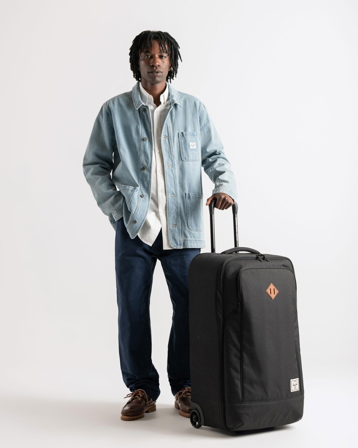 Herschel Supply Co. Heritage Softshell Luggage, Black, Medium 92 L