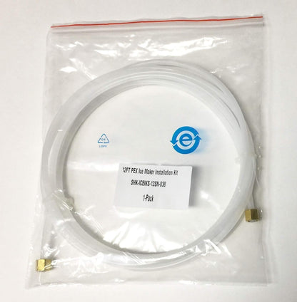 12FT Shark Industrial PEX Tubing Ice Maker Water Connector, 1/4" Comp Fitting