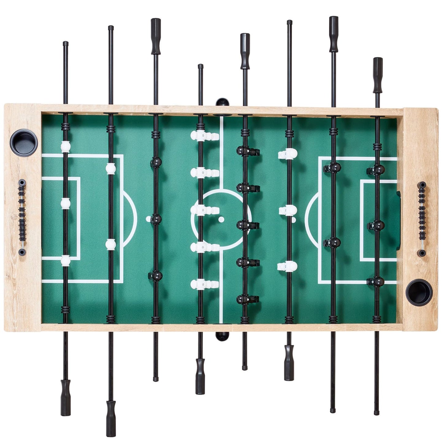 VEVOR Foosball Table, 55 inch Standard Size Table, Indoor Full-Size Foosball Tables, Includes Durable Soccer Set, for Home, Family, Game Room
