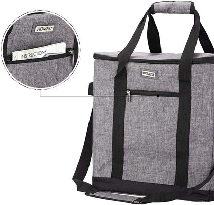 HOMEST Stand Mixer Dust Carry Bag with Pockets for KitchenAid Bowl Lift 5-8 Quart, Grey