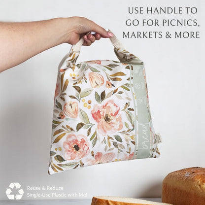 Nectar & Nest Bread Baker Set, Reusable Beeswax Bread Bags for Homemade Bread, Sourdough Bag, Organic Cotton Beeswax Bowl Cover, Limited-Edition Artist Series