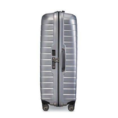 Samsonite Proxis Hardside Expandable Luggage with Spinners, XLarge Spinner, SILVER