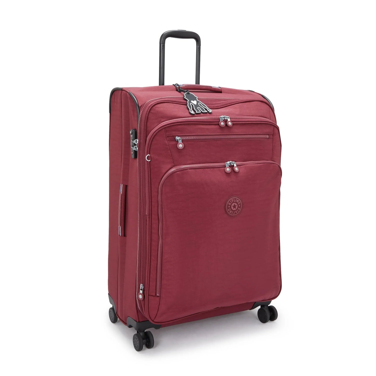 Kipling Youri Spin Large Printed 4 Wheeled Rolling Luggage