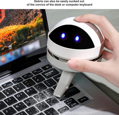 Desktop Vacuum Cleaner, Mini Handheld Portable Detachable Vacuum for Cleaning Eraser Crumbs and Dust