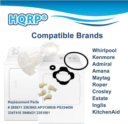HQRP Washer Agitator Dogs Cam Repair Kit for Admiral ATW4471TQ0 ATW4475VQ0 ATW4475VQ1 ATW4516HW0