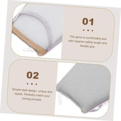 Zerodeko Mini Steamer Sponge Pad for Clothes, Garment Steamer Mitt, Shirt Steamer, Ironing Table Mesh Ironing Board.