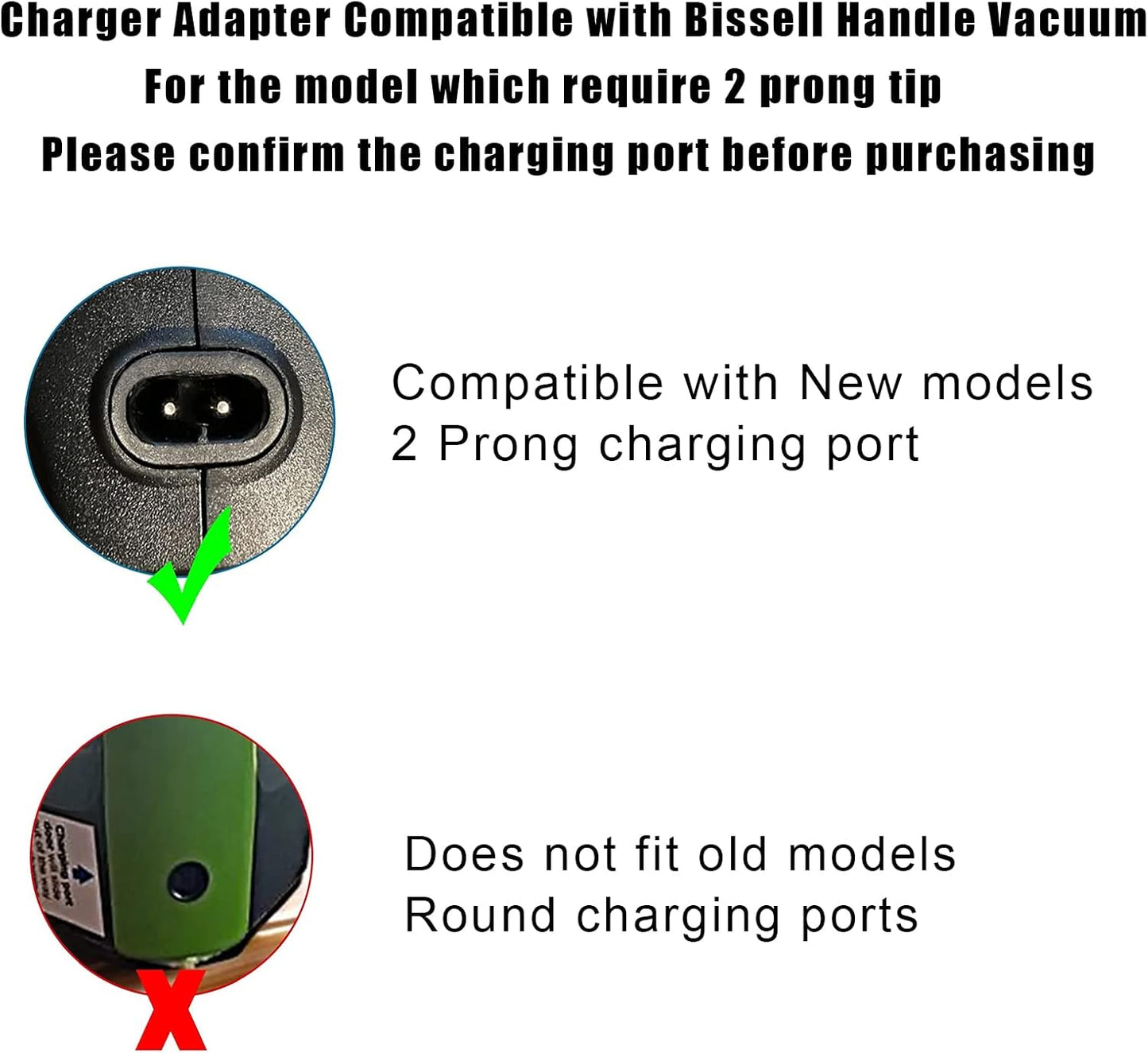 Replacement Charger Compatible with Bissell 2390A Charger Vacuum Cleaner 2390, 23903, 2284, 2284W