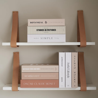 Beautiful Decorative Books - Set of 9 Boxes Enhance Your Coffee Table, Bookshelf or Mantel Shelf Decor - Aesthetic Fake/Faux Books for Modern Home Decoration, Photo Storage and as a Keepsake Box