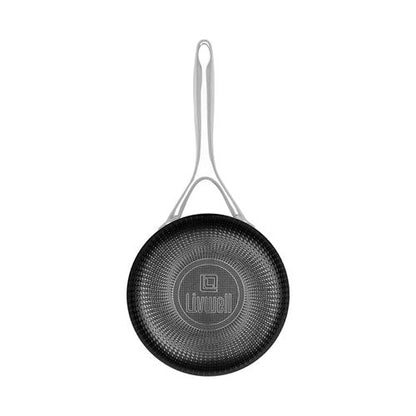 LIVWELL DiamondClad Nonstick Hybrid 1.5-Quart Saucepan with Lid - Kitchen Gifts - Pots and Pan Set Cookware - Medium Sauce Pan - Cooking and Dining - Sauce Pot with Lid - Stainless Steel Cookware Set
