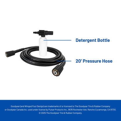 Goodyear 2,000 PSI 1.6 GPM Electric Pressure Washer with Soap Bottle