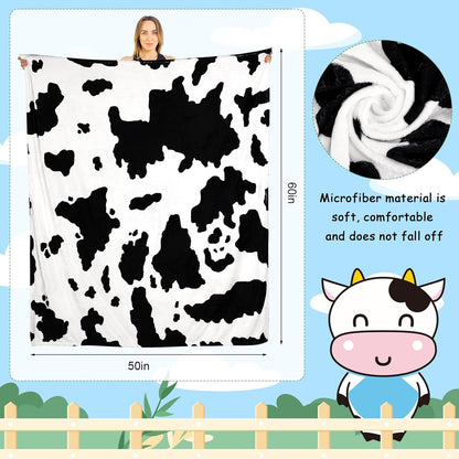 Set 20 oz 50" 60" Bokon Cow Stuff for Girls, Christmas Cow Gift Include Stainless Steel Tumbler with Lid and Straw x