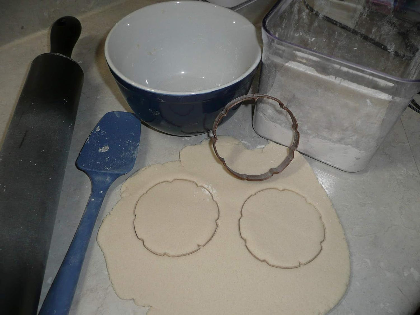 TREE LOG OUTLINE BARK WOOD GRAIN SLICE STUMP COOKIE CUTTER MADE IN USA PR2564