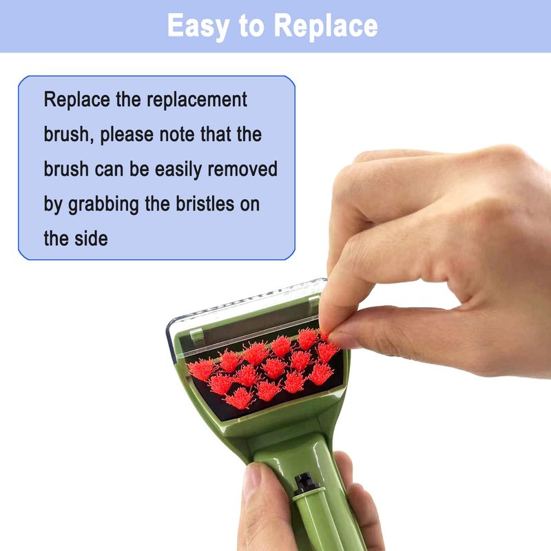 1400B Little Green 3" Tough Stain Brush Tool Replacement for Bissell Little-Green Upright & Portable Carpet Cleaners for 1400B 4075 1425 3860 1400W 1400 1844 2290A Series, 1 Brush,1 Replacement Brush