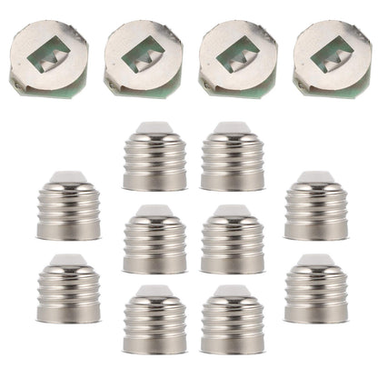 Light Bulb Accessories Kit with Led Chip Bases and Caps for Diy Resin Bulbs Lamp Parts Supply for Home Decorative Lighting Party Crafts