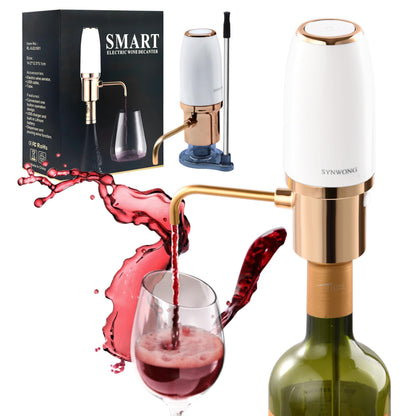 SYNWONG wine aerator Electric,Wine Aerator, Electric Wine Decanter, Wine Aerator Pourer Spout, Wine Dispenser, Wine Accessories， Best Gifts for Wine Lovers
