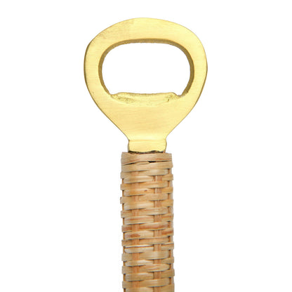 Creative Co-op Brass Handle Bottle Opener (DF3548)