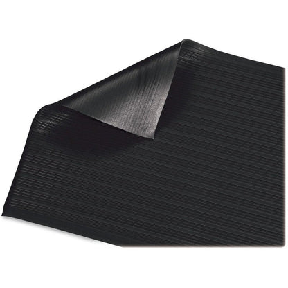 Genuine Joe Air Step Anti-Fatigue Black Mat, 36" L x 24" W