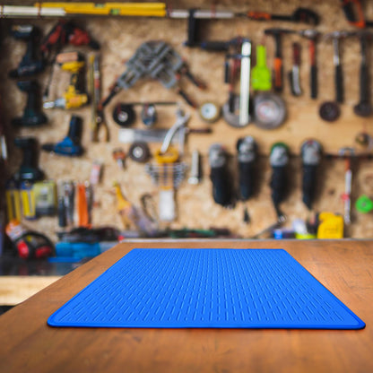 Breling 30"x20" Large Silicone Glue Mat, Thick 3.2mm, Heat Resistant Mat for Crafts, Projects, Tabletop - Easy to Clean Silicone Mats, Non-slip Surface - Rolls up for Convenient Storage