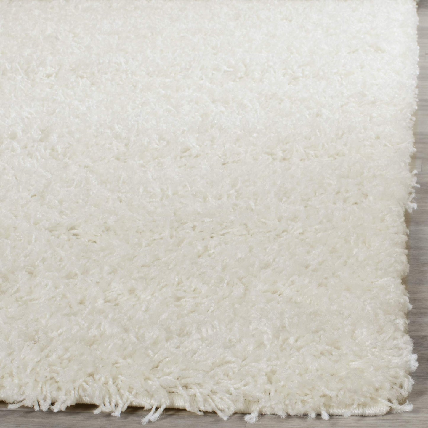 SAFAVIEH Area Rug 10x14 - Athens Shag Collection - Large - Off-White, Non-Shedding & Easy to Clean, Ideal for Living Room, Bedroom, Dining Space (SGA119B)