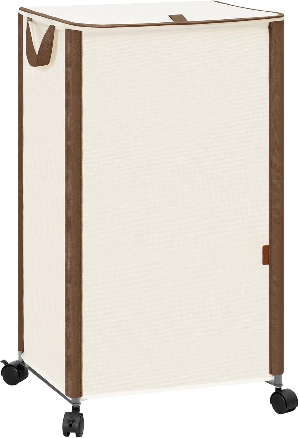 23.7 (90 STORAGE MANIAC Rolling Laundry Hamper with Lid, Gal L) Large Tall Laundry Basket with Wheels & Handles