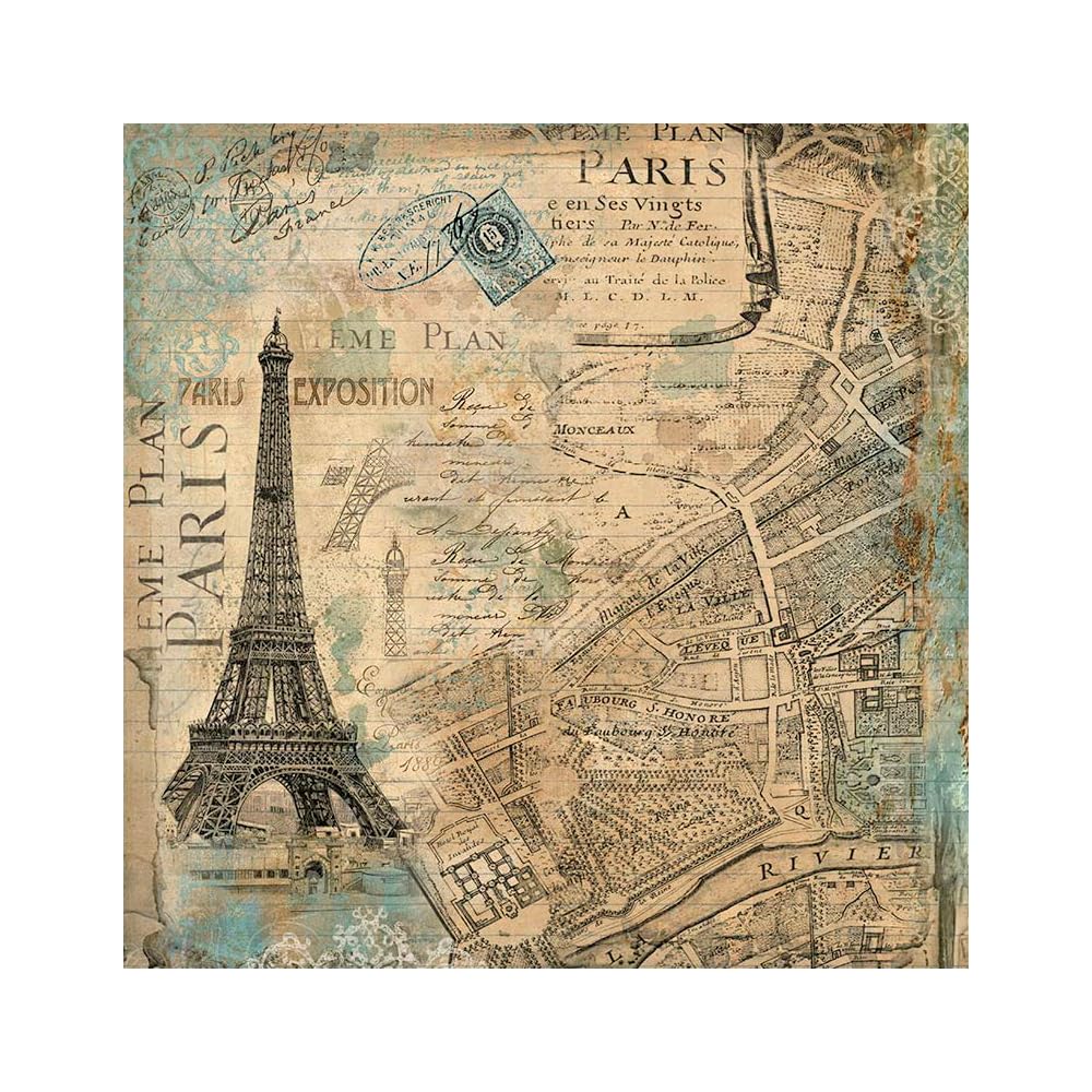 Stamperia Intl Scrapbooking Paper, Multi-Colored 10 Pack